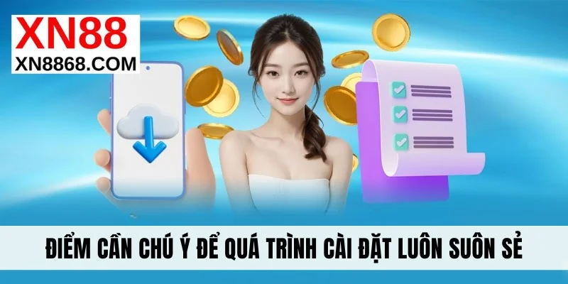 Điểm cần chú ý để quá trình cài đặt app xn88 luôn suôn sẻ